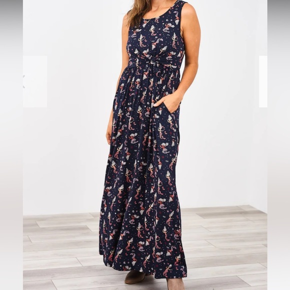 Latched Mama Nursing Boardwalk Maxi Dress - Picture 2 of 6